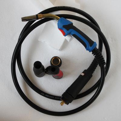 China Waterproof 260A 25mm2 1.2mm MIG Co2 Welding Torch Cable for sale