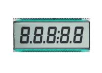 Quality Monochrome Lcd Segment Display HTN LCD Display Module With White LED Backlight for sale