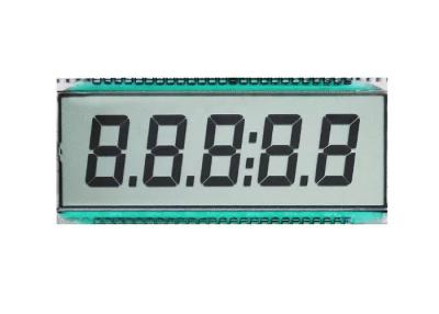 China Monochrome Lcd Segment Display HTN LCD Display Module With White LED Backlight for sale