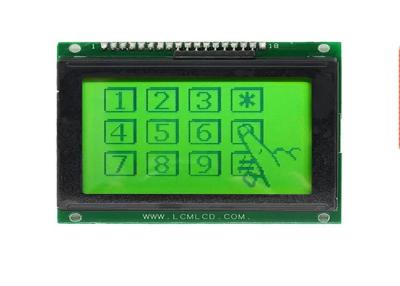 China 18 Pins 128 X 64 Graphic Custom LCD Display TN Viewing Angle 12864 LCD Screen for sale