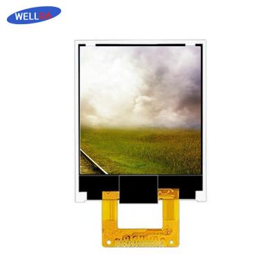 China 150 Cd/m2 Wearable LCD Display 1.44 Inch TFT LCD For Crisp Visuals for sale