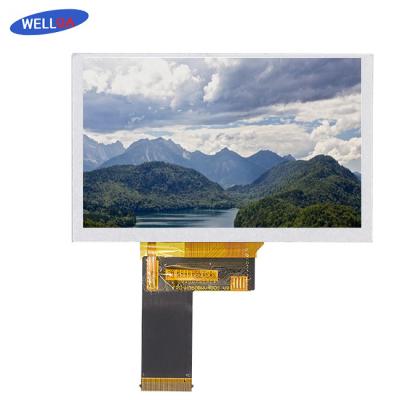China Alta pantalla del LCD Tft de las representaciones visuales de la definición para la pulgada IPS del coche 5,0 en venta