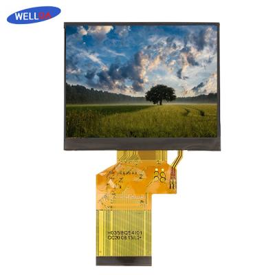 China 3.5 Inch Tft IPS Display 16.7M Color Depth Normally BLACK Display for sale