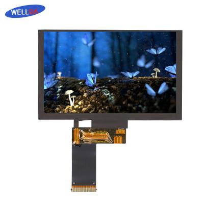 中国 16.7Mの色の深さ5.0のインチIPS LCDの表示IPSのタイプLCD ROHS ISO9001 販売のため