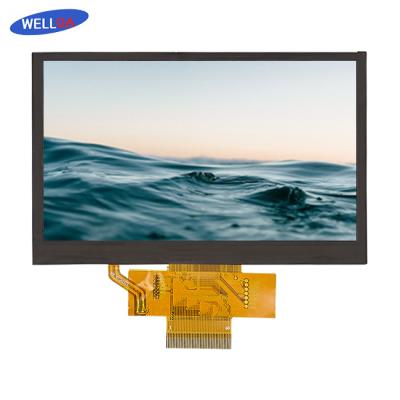 China Espectro de color vibrante de HD LCD de la exhibición 4,3 de Tft Lcd de la alta resolución compacta de la exhibición en venta