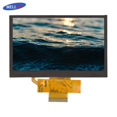 China 4.3 Inch High Resolution LCD Display With 24bit RGB Interface for sale