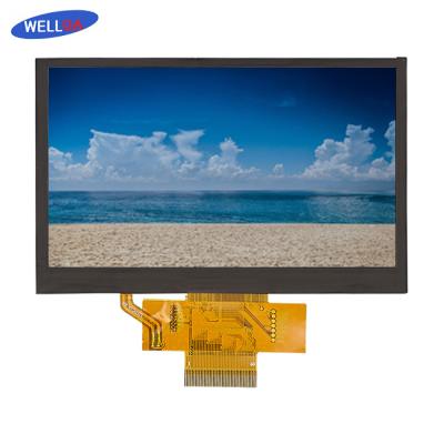China 24bit RGB Interface 4.3 Inch Tft Lcd Display 480x272 Resolution for sale