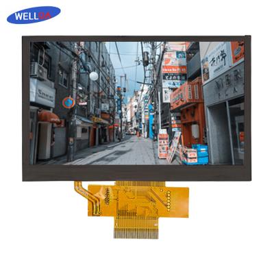 China 4.3'' HD Tft Display High Resolution Compact With 24bit RGB Interface for sale