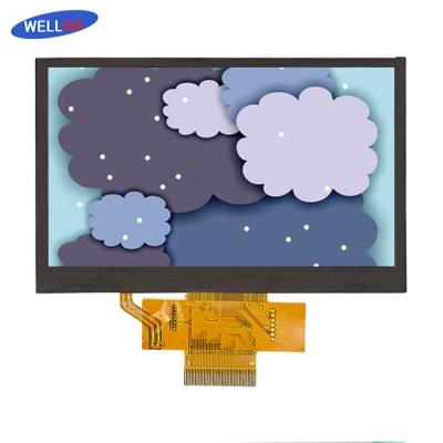 China Exhibición de Sc7283 HD LCD monitor LCD de 4,3 pulgadas con el interfaz de 24bit RGB en venta