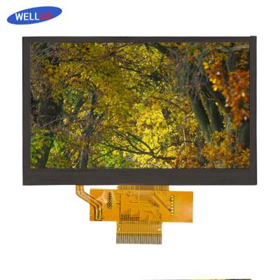 China Exhibición compacta de HD LCD alta resolución de la exhibición de Tft de 4,3 pulgadas en venta