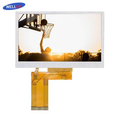 China Normally White TFT LCD Module 4.3 Inch with ST7282 Driver lC for sale