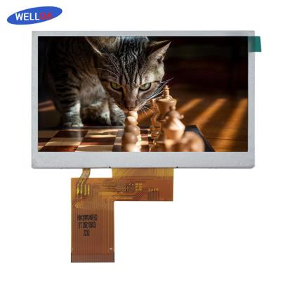 China Tela de alta resolução de TFT LCD 4,3 polegadas com relação mordida 8 do RGB à venda