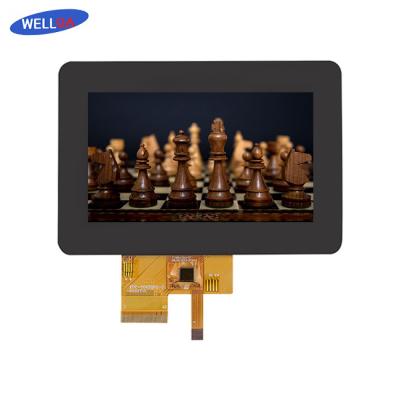China Normally White TFT Touch Screen 4.3 Inch TFT LCD Module CTP for sale