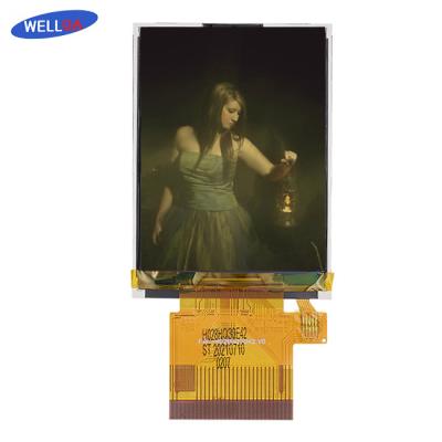 China Tecnología de alta resolución de la pantalla LCD 240x320 Uno-Si del OEM TN de WellDa en venta