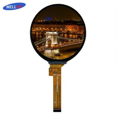 China White LED Round LCD Display Integrated Knob Panel For Smart Products for sale