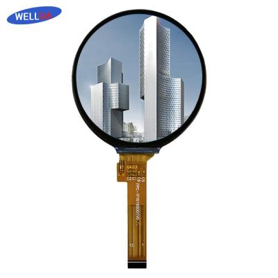 China 1.6 LCD Round Tft Screen 2 White LED Backlights For Consistent Illumination for sale