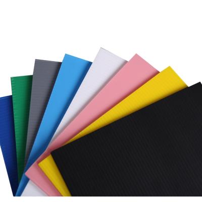 China Colorful /Best Price /High Quality Coroplast Corrugated Fluted Plastic Sheet for sale