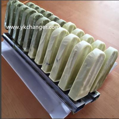 China Ice pop mold stainless steel ice forming mould 2x11 22cavities 90ml megamix ataforma type fit Finamac turbo 8 for sale