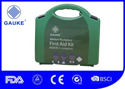 China HSE First Aid Refills Kit PP Plastic Empty Box With Handle 5 X 29 X 11cm for sale