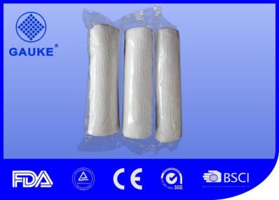 中国 広い医薬品の包帯、編まれた端が付いている転がされた綿の包帯 販売のため