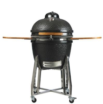 China Oval Shape FDA Ceramic Barbecue Grill 3cm Thick With Good Heat Retention for sale