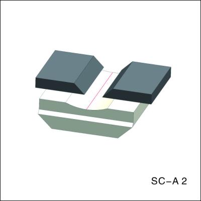 China soldadura lateral de cerámica de la cinta de forro de la soldadura del ODM del surco del 1.2cm una en venta
