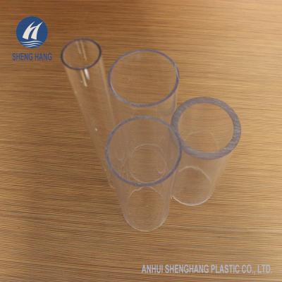 China Espaço livre transparente expulso plástico acrílico da tubulação redonda à venda