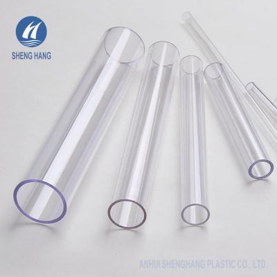 China Custom Extruded Transparent PMMA Pipe Acrylic Tube Large Diameter for sale
