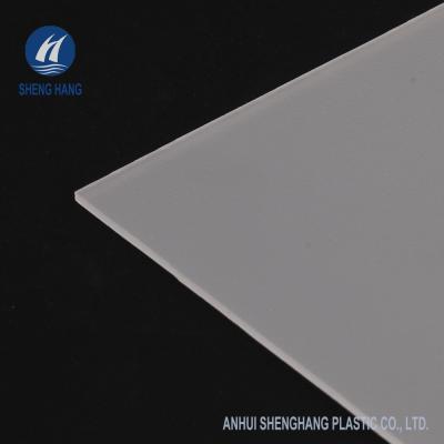 China 2000*3000mm Frosted Polycarbonate Sheet 1.5mm Thick PC Solid Sheet Antifire for sale