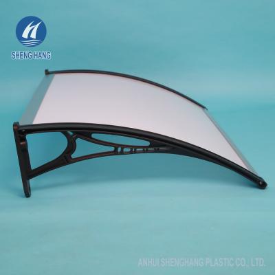 China Modern Simple Plastic DIY Awning Lightweight Polycarbonate PC Canopy for sale