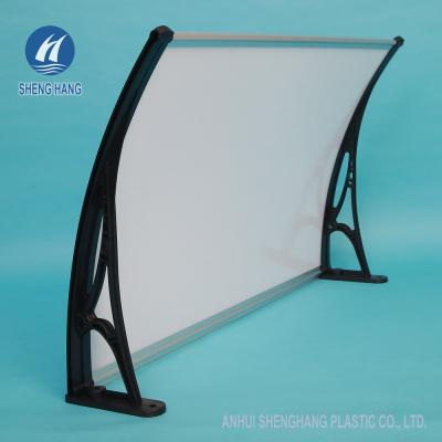China House Garden Plastic Awning Sun Rain Snow Protection Polycarbonate PC Canopy for sale