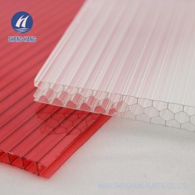 China Polypropylene Hollow Honeycomb Polycarbonate Sheet High Strength 2.2kg/ M2 3m for sale