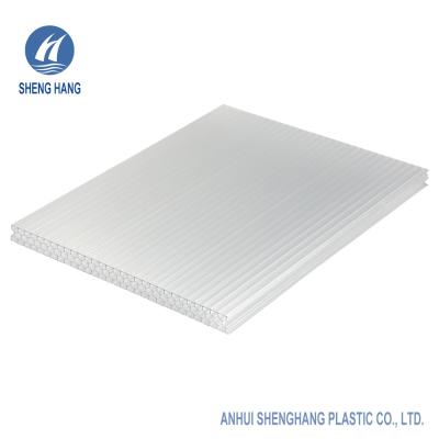 China 2100*6000mm Polycarbonate Honeycomb Sheet Tinted Coextrusion ISO9001 for sale