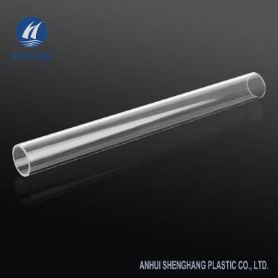 China 2mm * 2000mm Clear Round Acrylic Tube Clear Plexiglass Tube Durable for sale