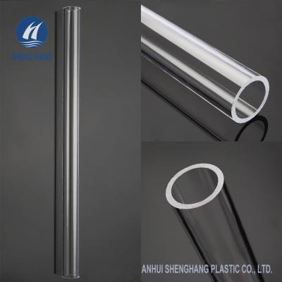 China 1000mm Clear Hollow Extruded Acrylic Tube 3mm Wall Thickness SGS for sale