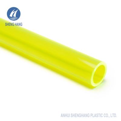 China Thermoplastic Blue Colored Acrylic Tubes 25mm Wearproof Nontoxic for sale