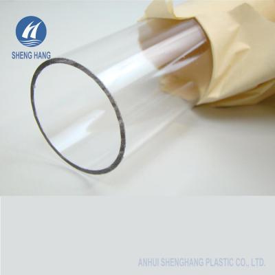China Tearproof 4 Inch Acrylic Clear Perspex Tube 5mm ISO9001 Eco Friendly for sale