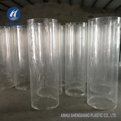China 3000mm Cast Acrylic Cylinder OD50mm Clear Plexiglass Tube Nontoxic for sale