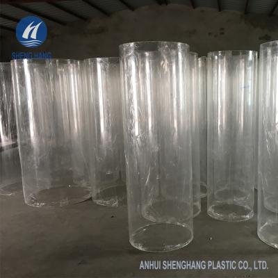 Chine 10cm à 180cm ont moulé la haute densité blanche de tuyauterie de perspex de tuyau acrylique à vendre