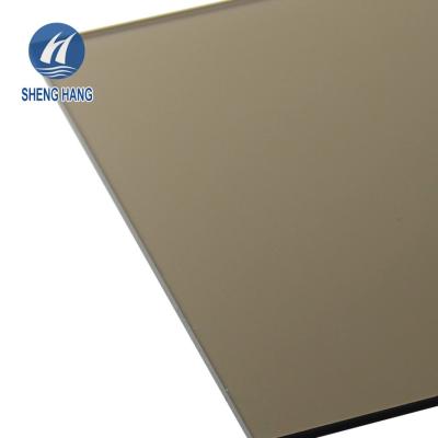 Chine Feuille solide 2000*3000mm ASTM C177 de polycarbonate de couleur brune de GV à vendre
