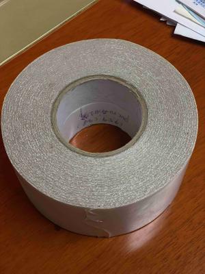 China Cinta de película de PVC a prueba de polvo con revestimiento doble, cinta de poliéster blanca multiusos en venta
