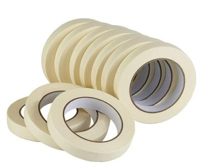 China Home Crepe Pressure Sensitive Adhesive Masking Tape Practical Multipurpose for sale