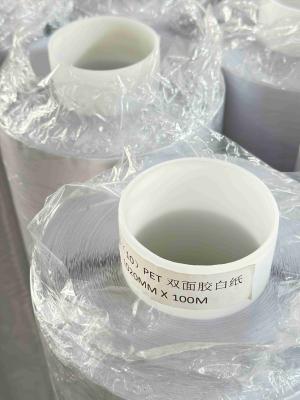 China Double Sided Film Adhesive Tape BOPP Odorless Temperature Resistant for sale