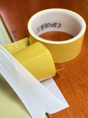 China Fuerte estupendo inodoro de la cinta adhesiva del lanzamiento del estiramiento del grueso 0.15m m en venta
