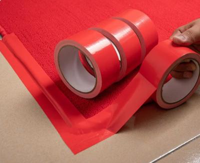 China Portable Single Sided Carpet Seam Tape Hot Adhesive Odorless for sale
