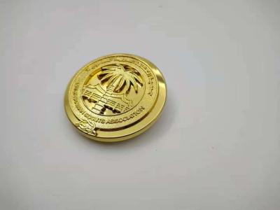 China 3D Gold Plating Pin On Zinc Alloy Police Metal Badge for sale