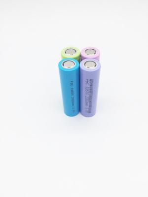 China Cylindrical 3.7V 18650 Li Lon LFP Battery Cells 2200mAh 1c 5c 10c Discharge For Tesla for sale