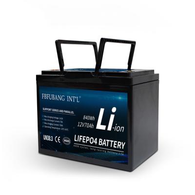 Chine Lithium rechargeable Ion Electric Vehicle Battery de batterie du chariot de golf 70ah 12V 24V à vendre