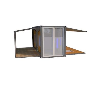China 20ft 40ft 2 bedroom 3 bedroom folding expandable granny flat prefabricated container house  20ft 40ft for sale