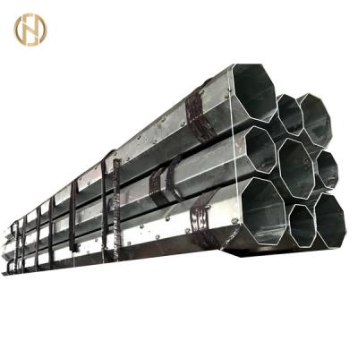 China Customized Metal Power Pole 132KV Transmission Line Pole HDG Surface for sale